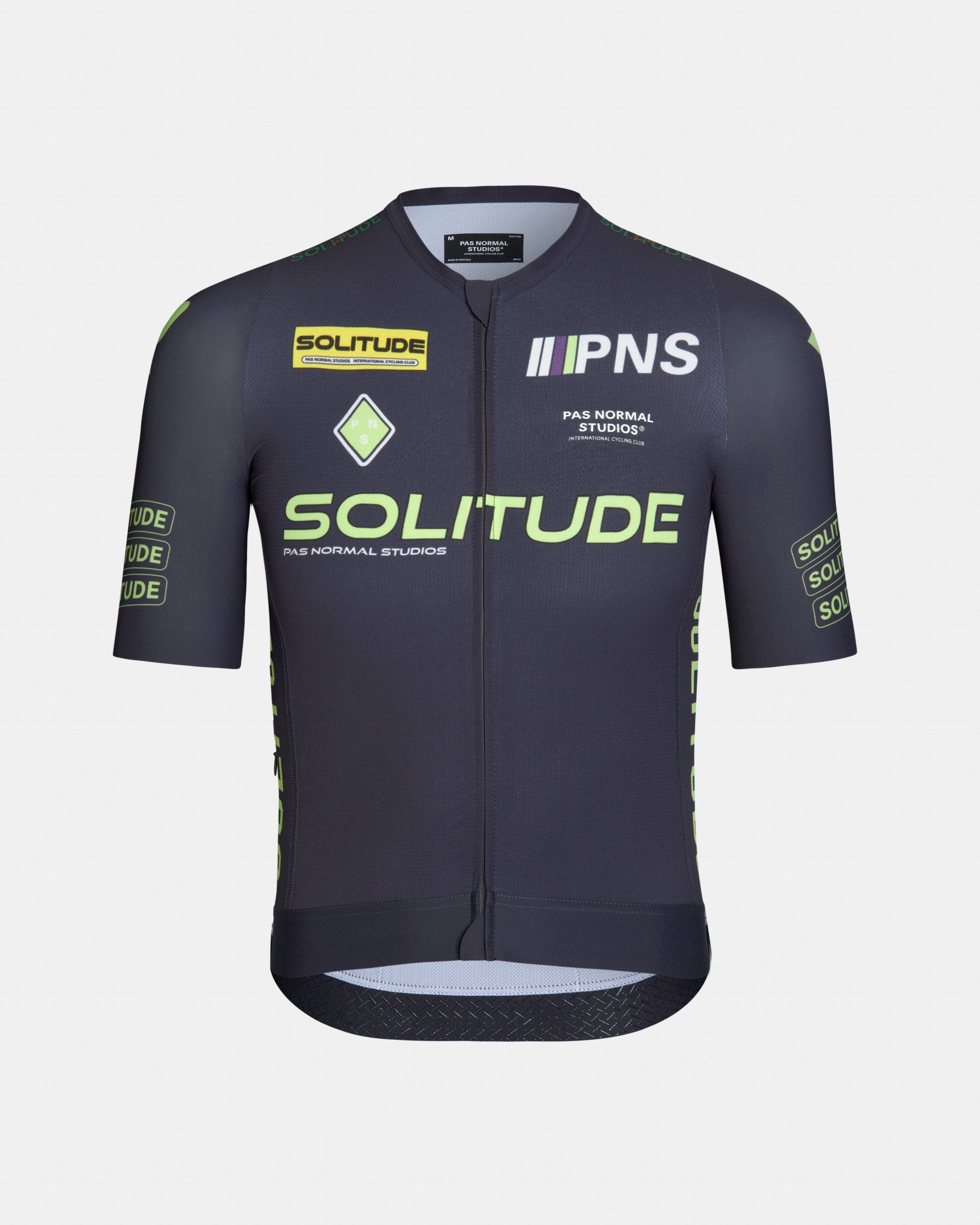 ウェア pas normal studios Solitude Logo S PAS NORMAL STUDIOS Solitude Logo Jersey SS23 - Burgundy